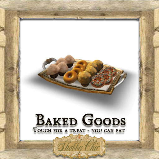 Second Life Marketplace Shabby Chic Baked Goods